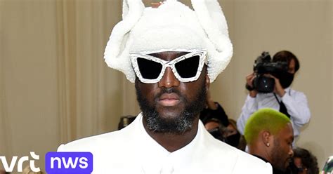 Amerikaanse modeontwerper Virgil Abloh (41) 